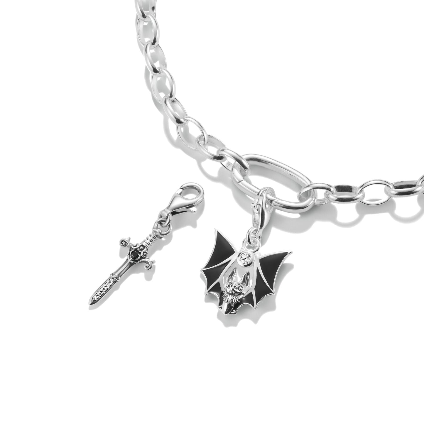 THOMAS SABO Charm Pendant True Romance Bat