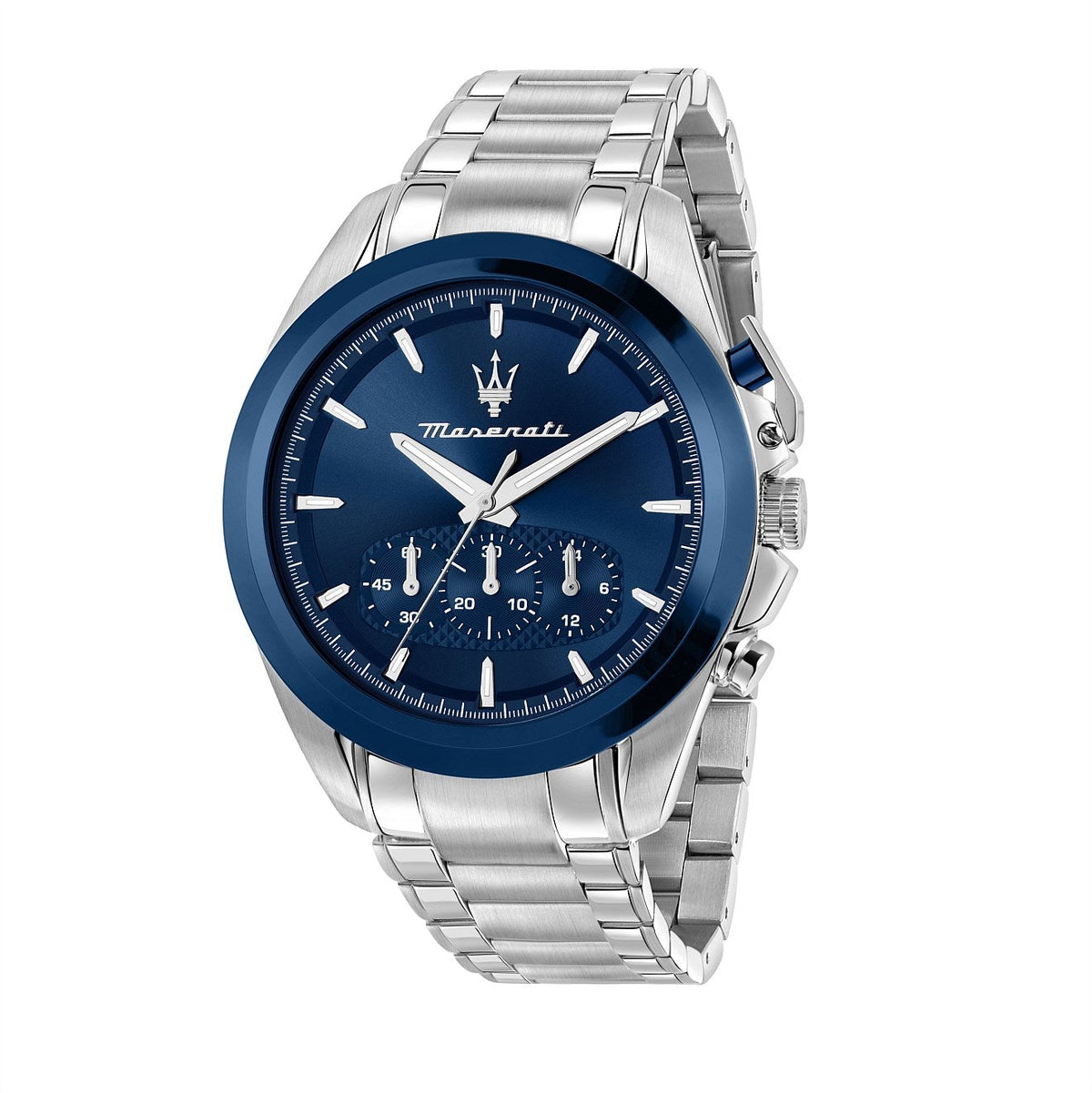 Maserati Traguardo Watch R8873612067 Blue Dial