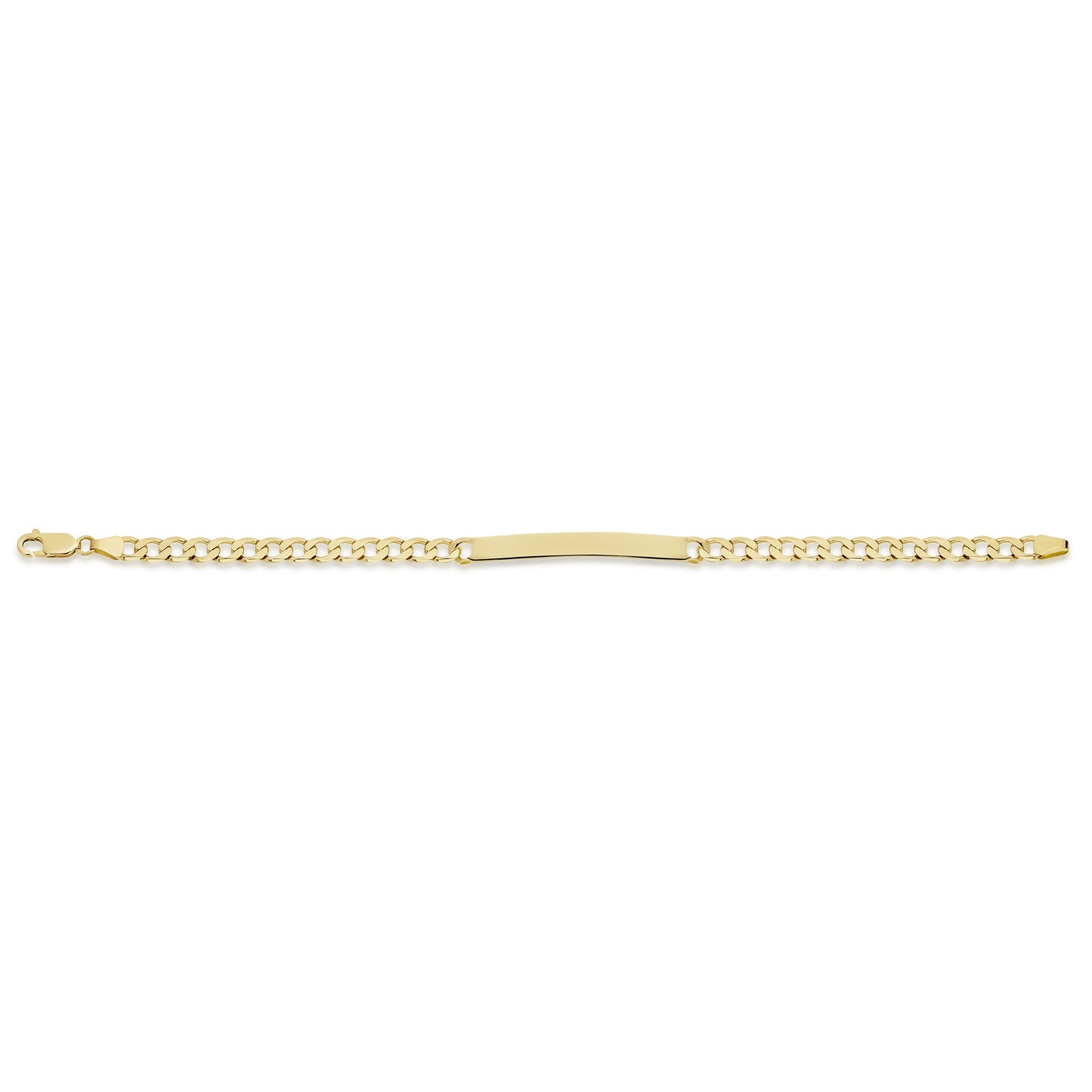9ct gold ID bracelet