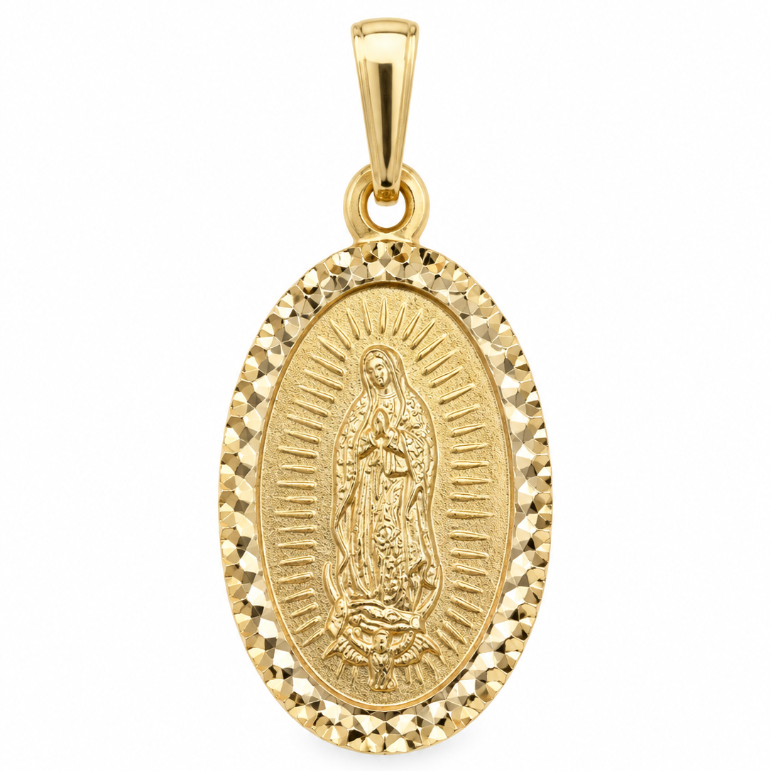 9ct Yellow Gold Miraculous Medal