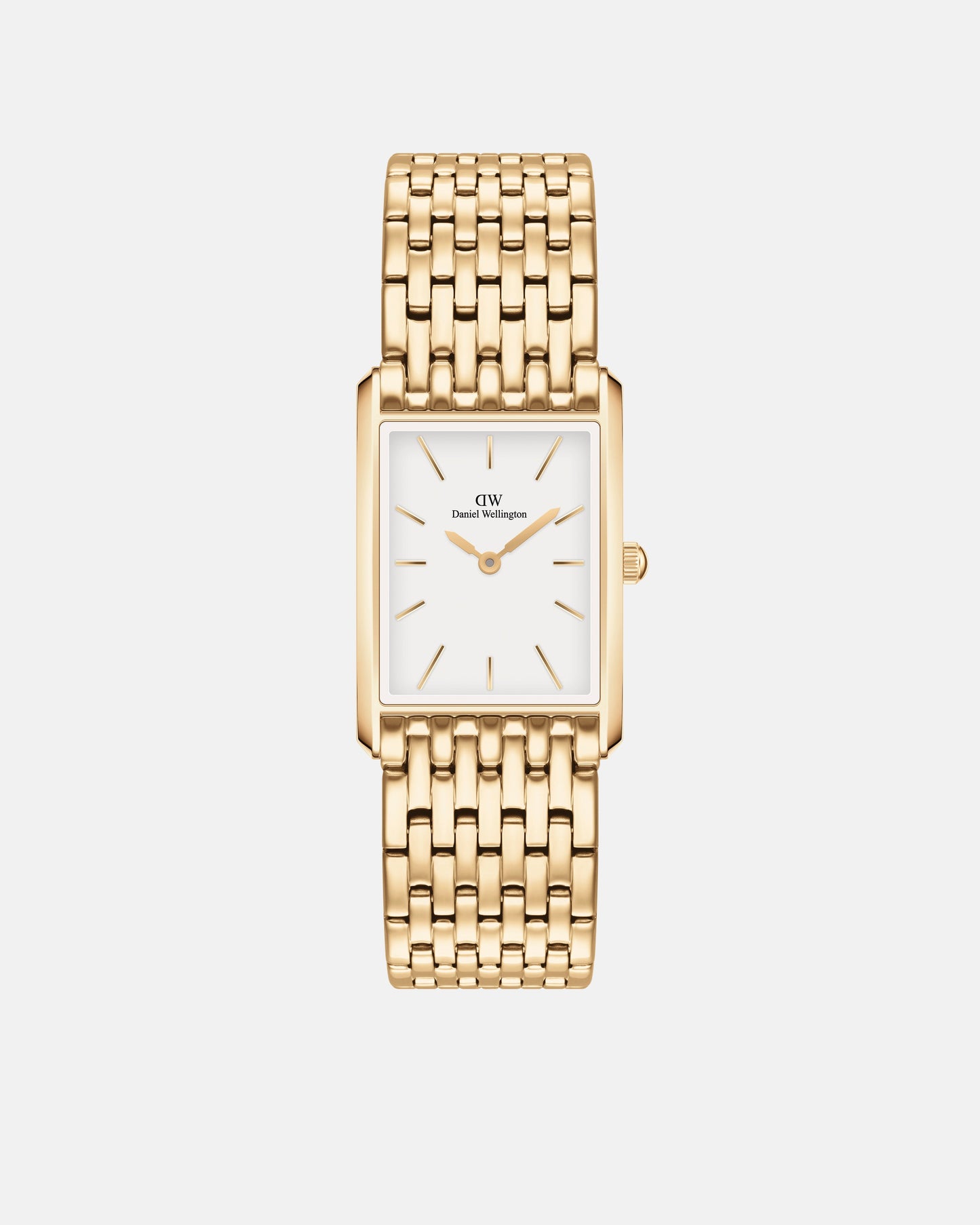 Daniel Wellington Bound 32x22 9-Link Gold White Watch