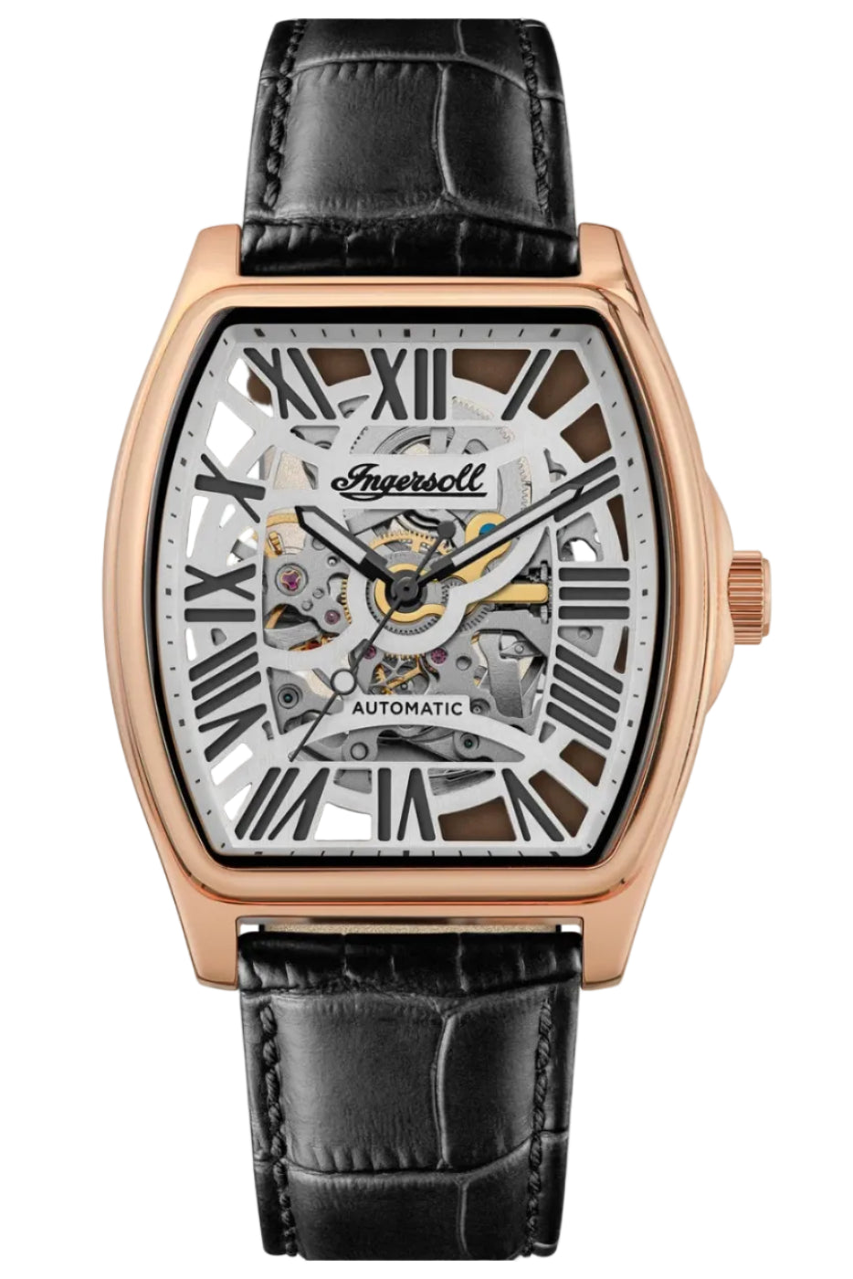 The California Skeleton Black Leather Band - Ingersoll