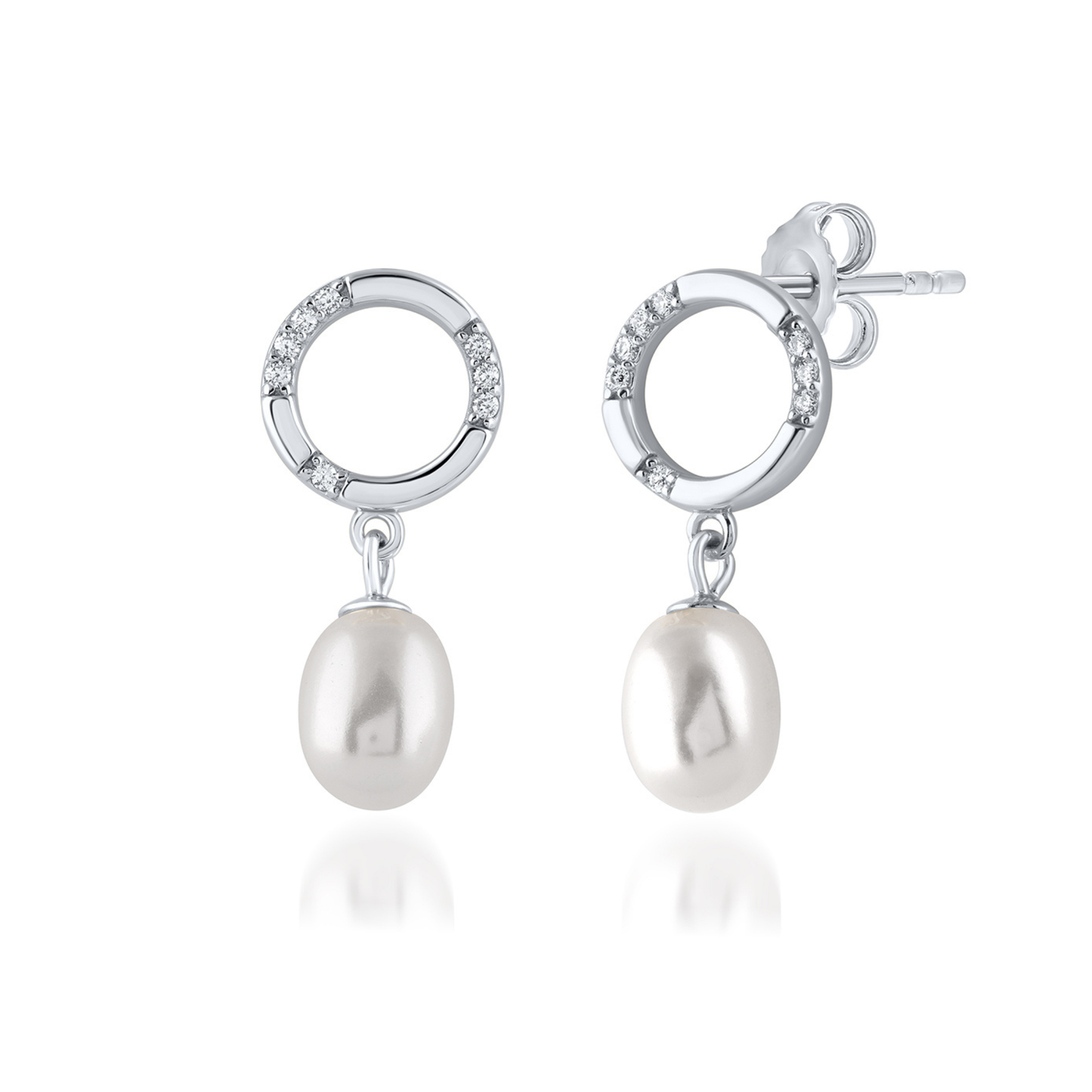 Georgini Alchemy Sol Earrings Silver