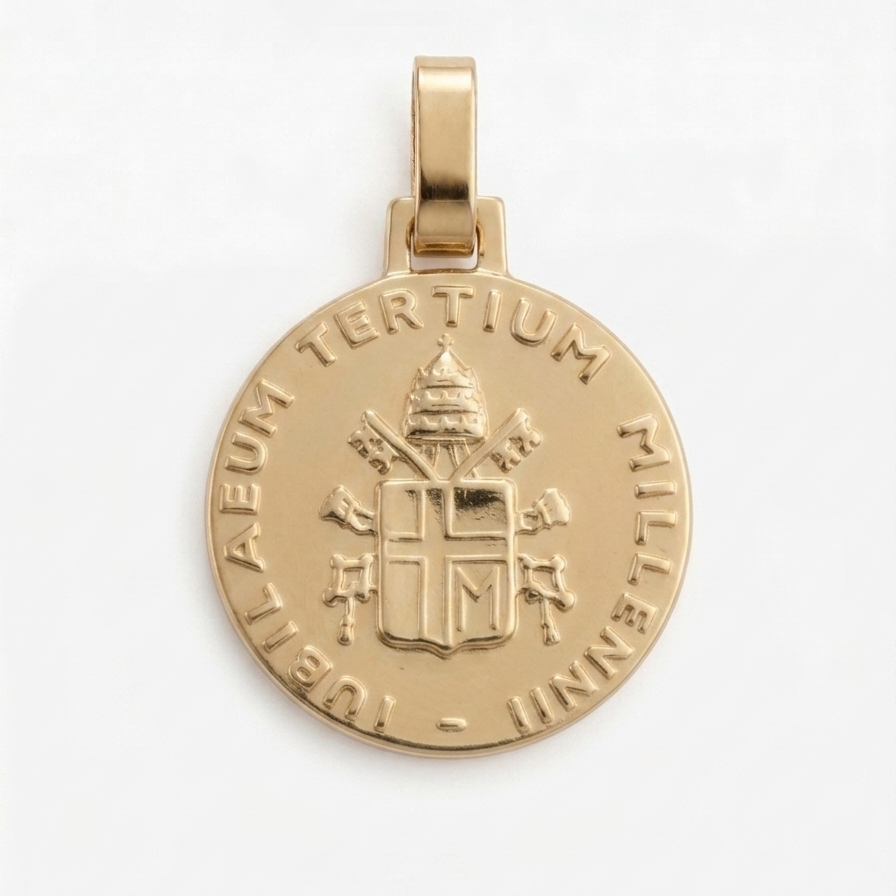 18ct Yellow Gold Joannes Paulus Medal