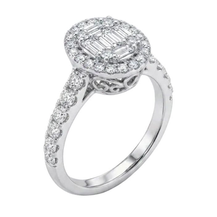 Filigre Diamond Ring