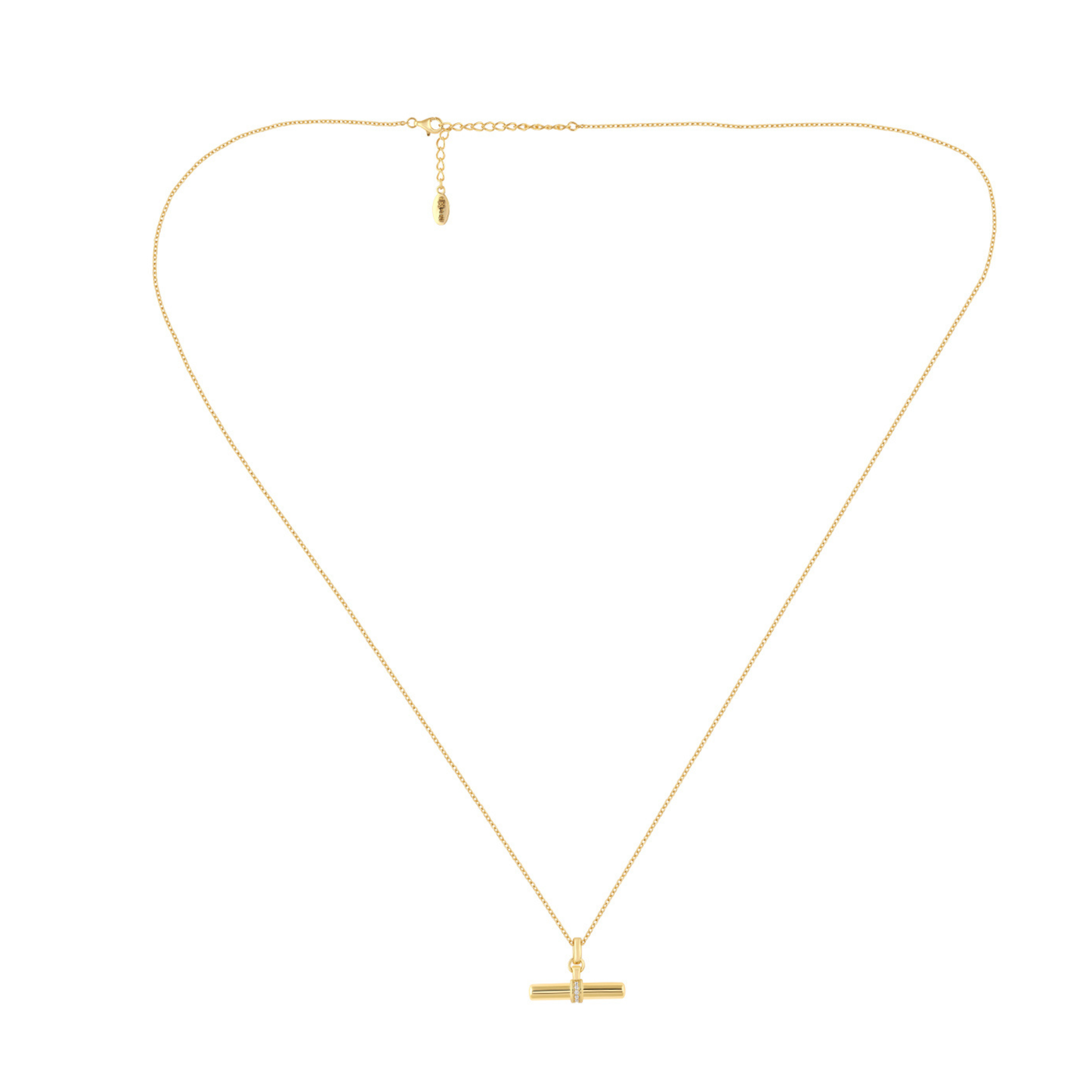 Georgini Alchemy Andy Fob Pendant Gold