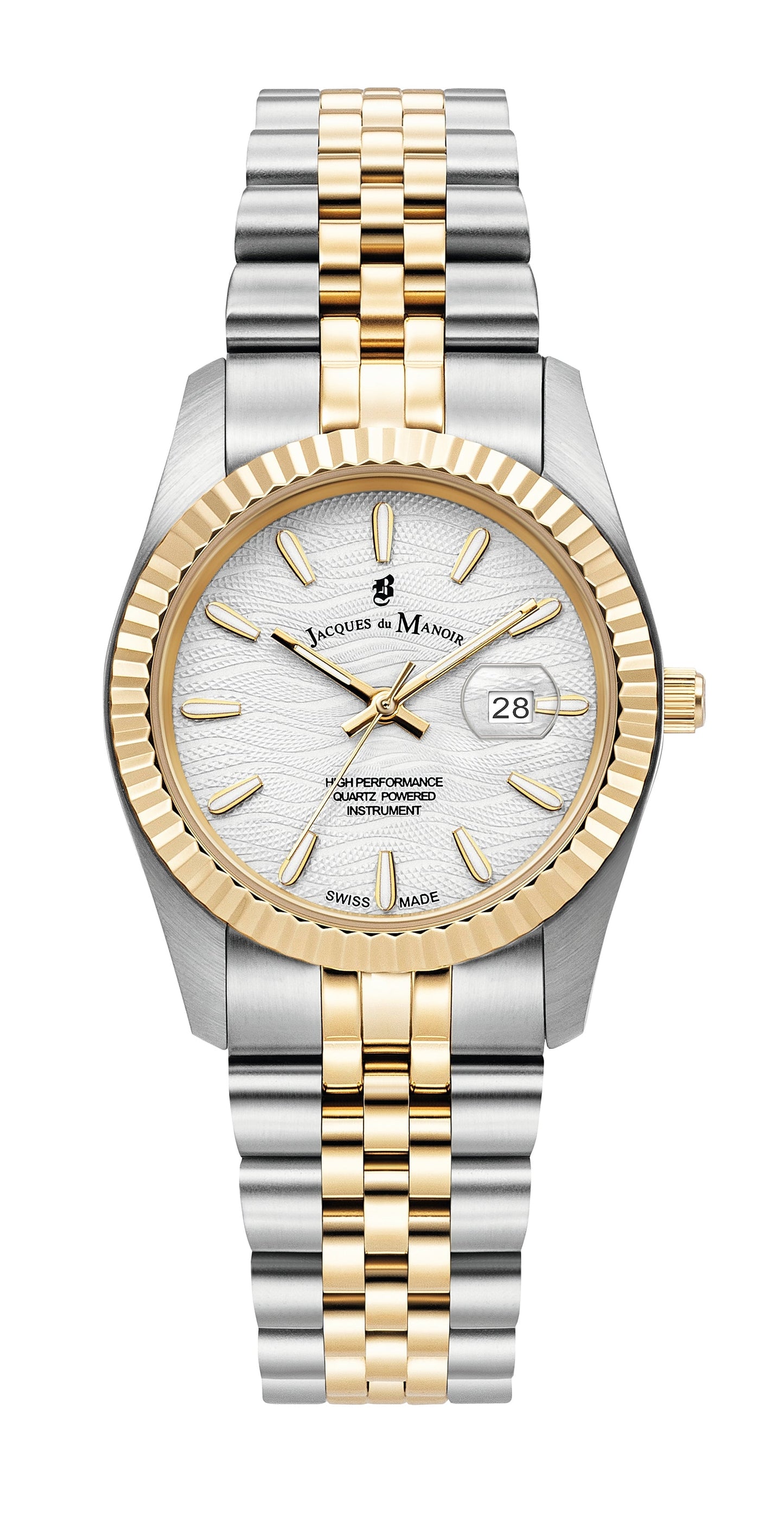 Jacques du Manoir Military Inspiration Passion Two Tone 34mm