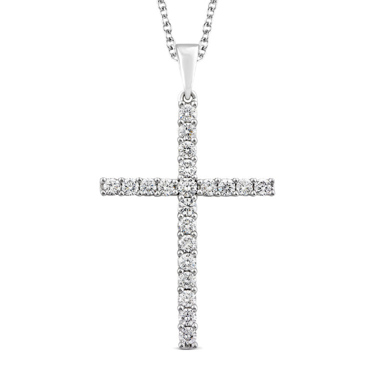 0.25ct Lab Grown Diamond Necklace in 9ct White Gold