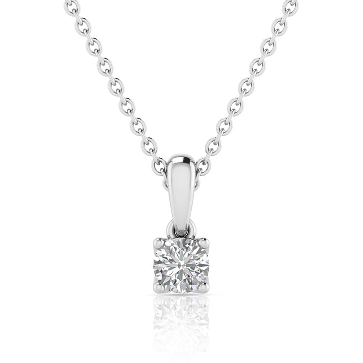 2.00ct Lab Grown Diamond Necklace in 9ct White Gold