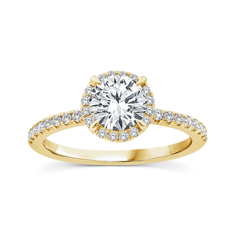 1.25ct Lab Grown Diamond Ring in 9ct Yellow Gold