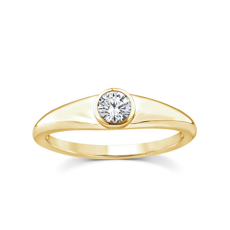 0.25ct Lab Grown Diamond Ring in 9ct Yellow Gold