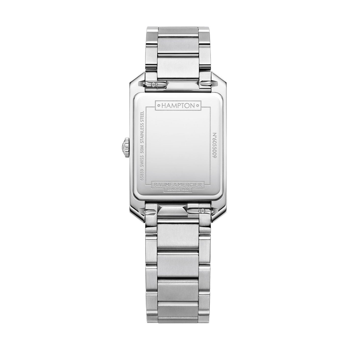 Baume & Mercier Hampton Stainless Steel Bracelet Women's Watch 35 x 22mm