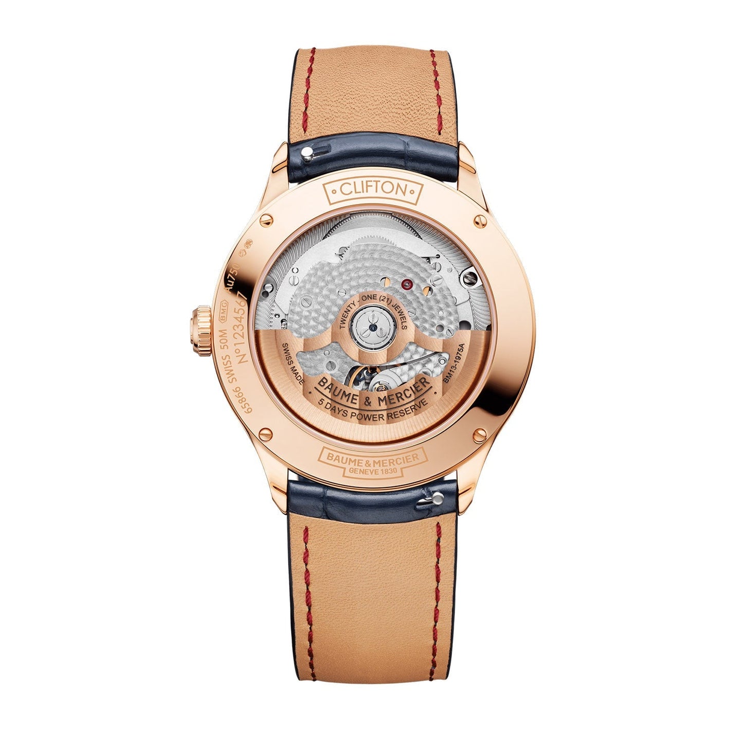Baume & Mercier Clifton Baumatic, Cosc Certified Men's Watch 39mm