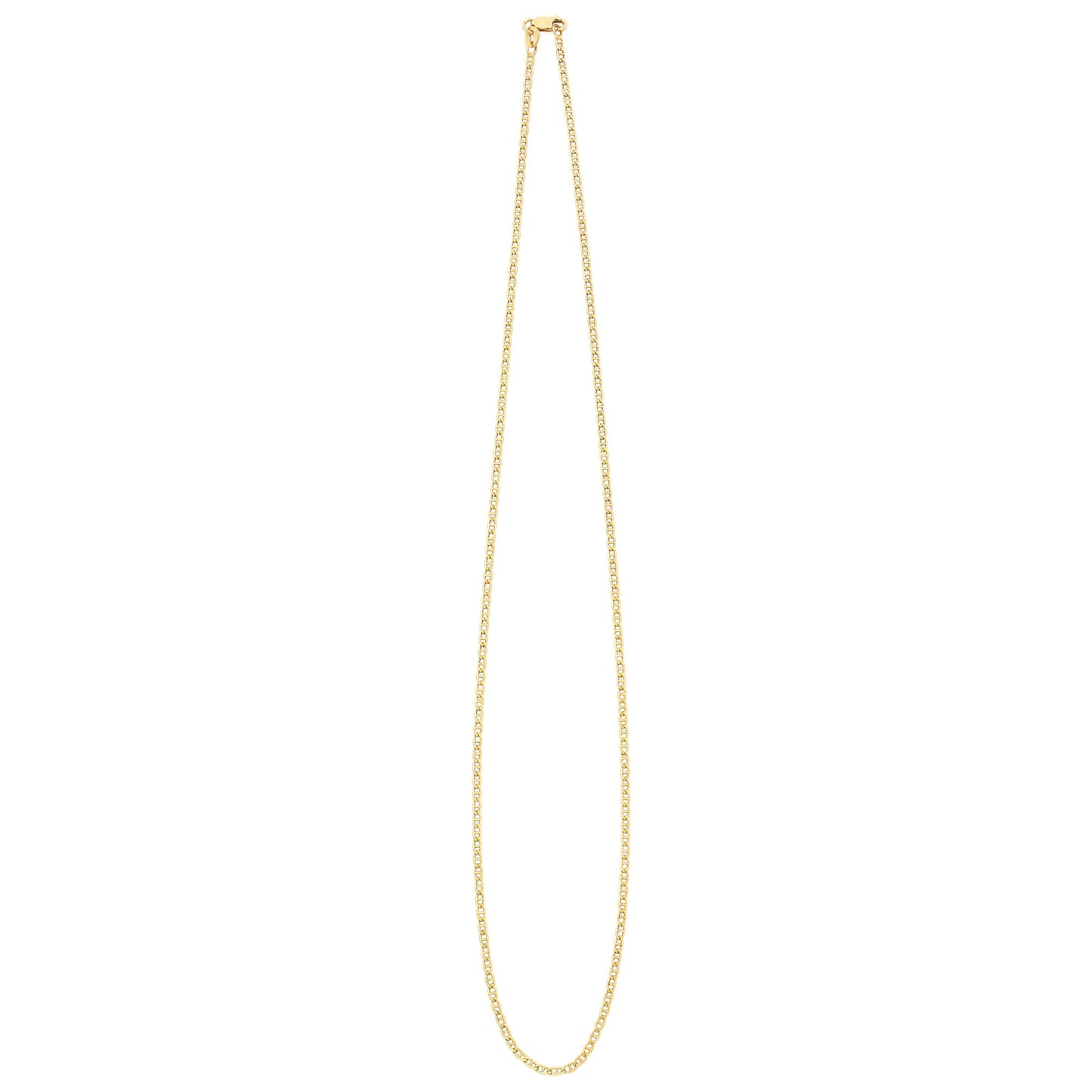 9ct Gold Silver Filled 45cm Chain