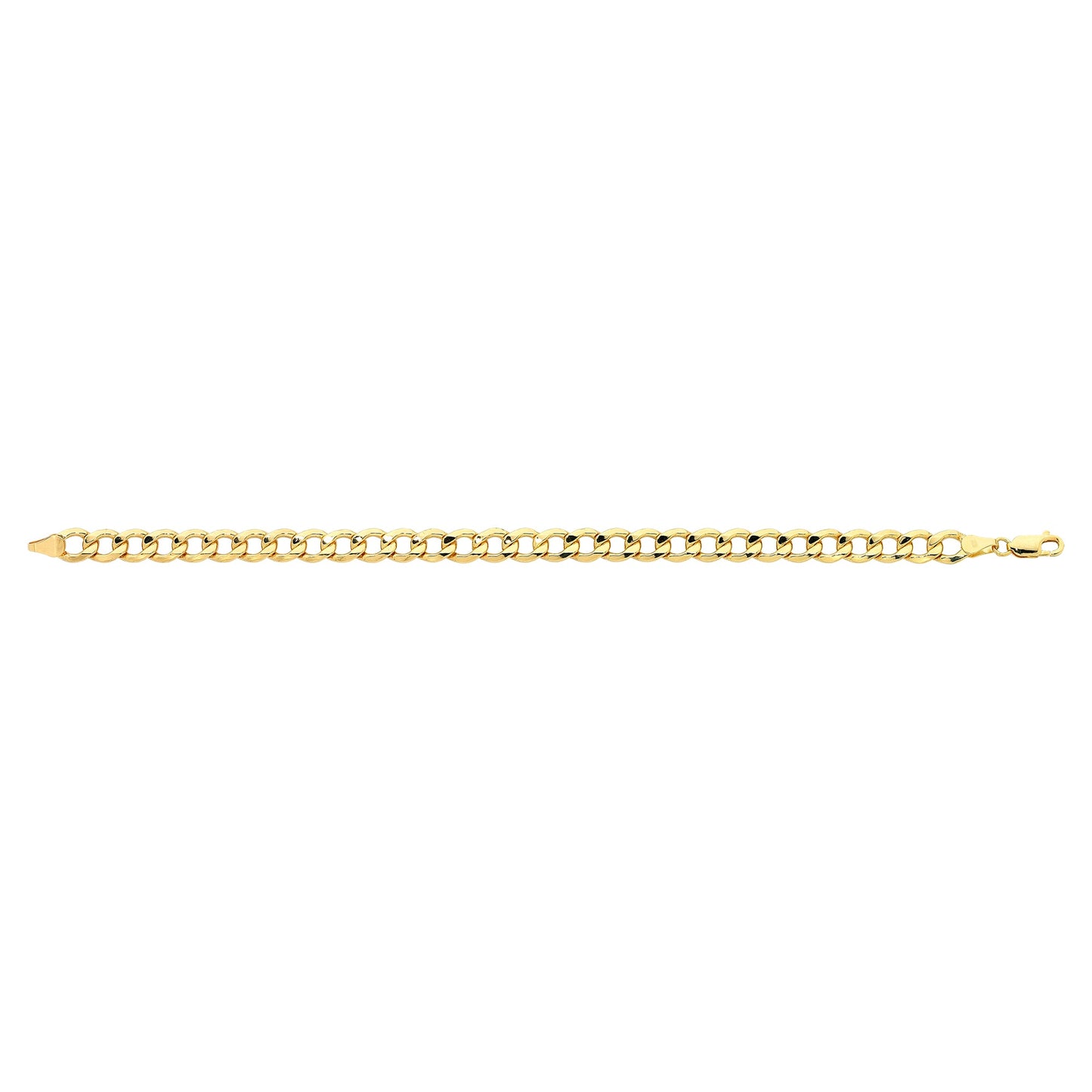 9ct Gold Silver Filled 19cm Bracelet