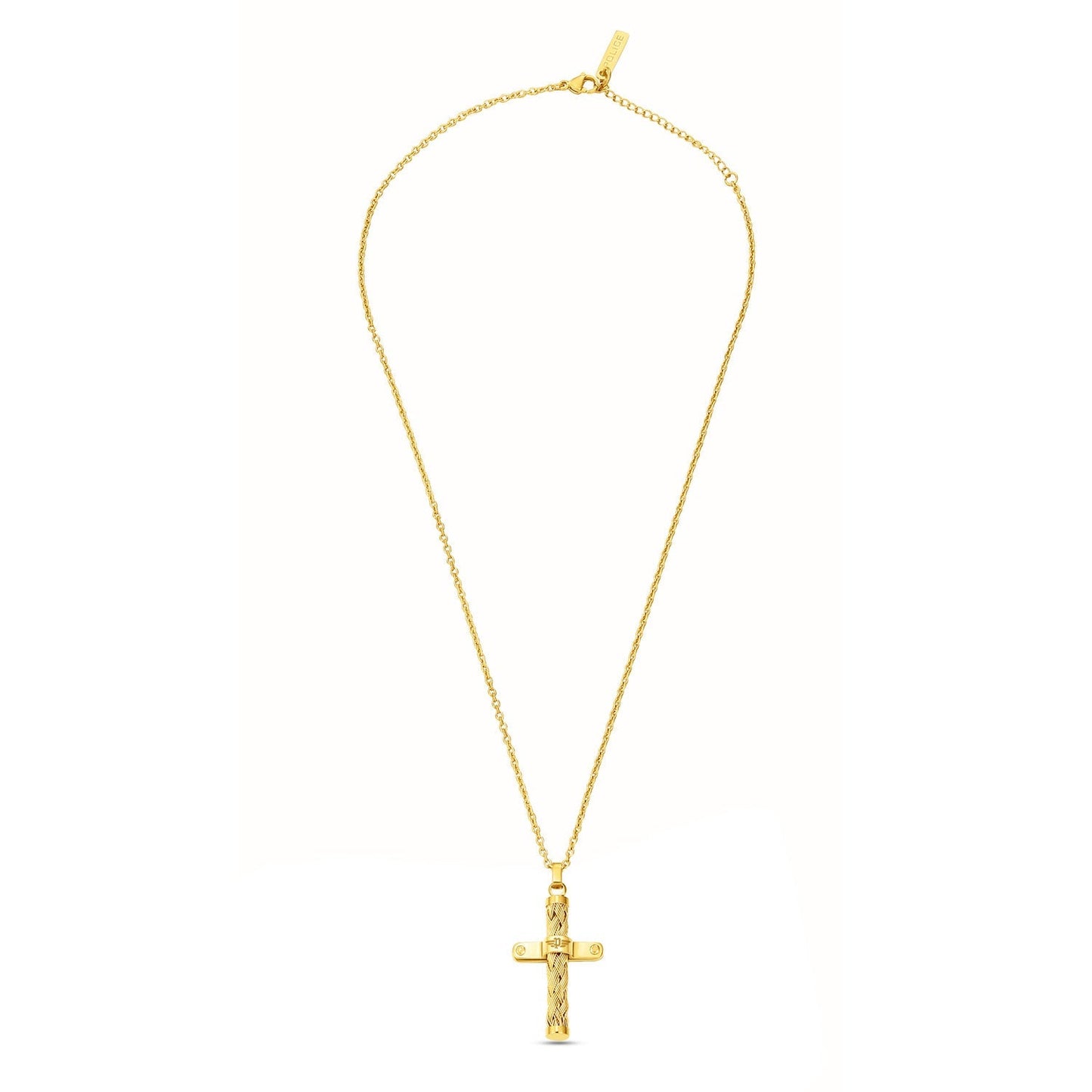 Police Crossed Men's Necklace