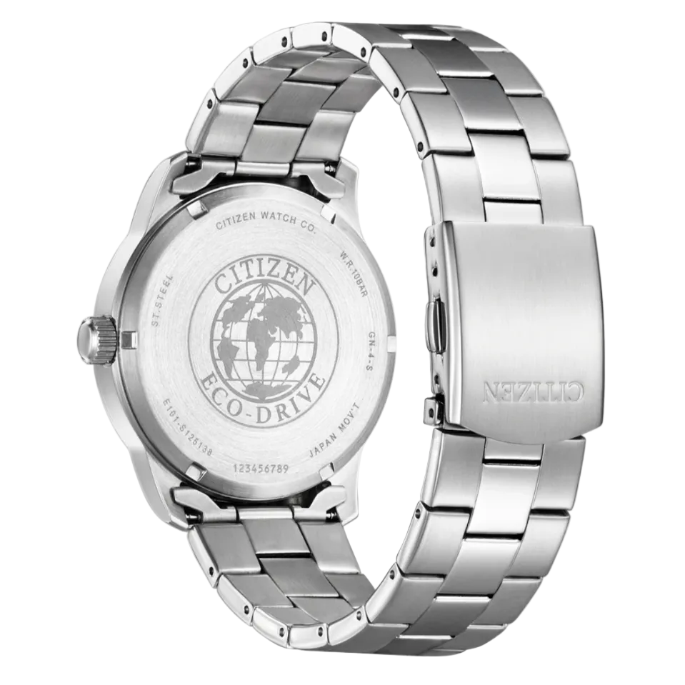 Citizen Analogue Eco-Drive Silver Dial Men's Watch