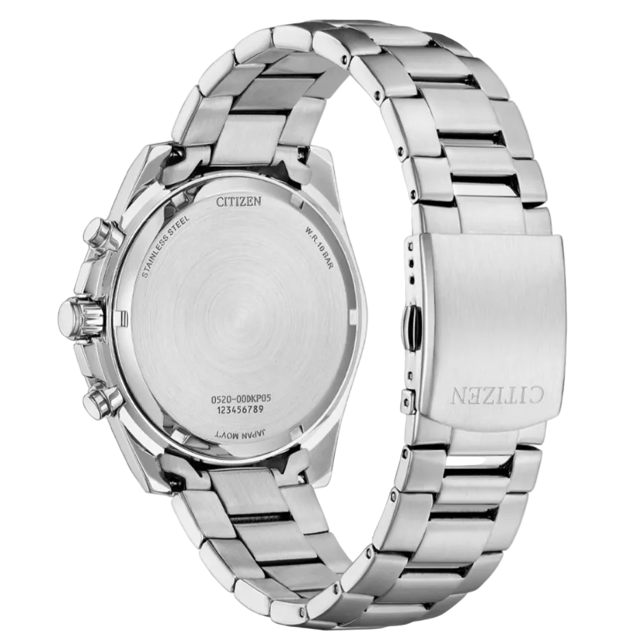 Citizen Quartz Sports Chronograph Blue Dial Men's Watch