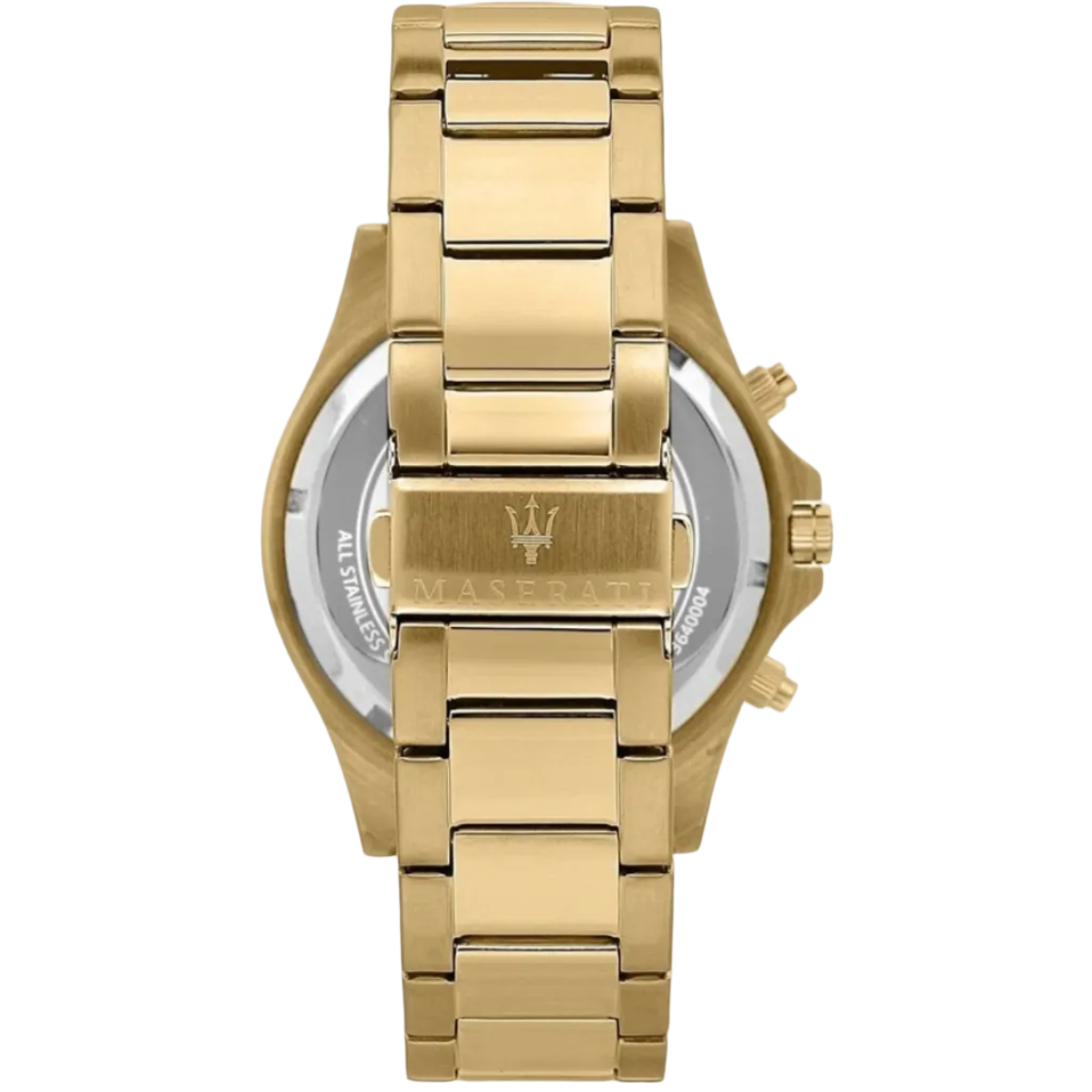 Maserati Sfida Chronograph Blue Dial Gold Bracelet Watch