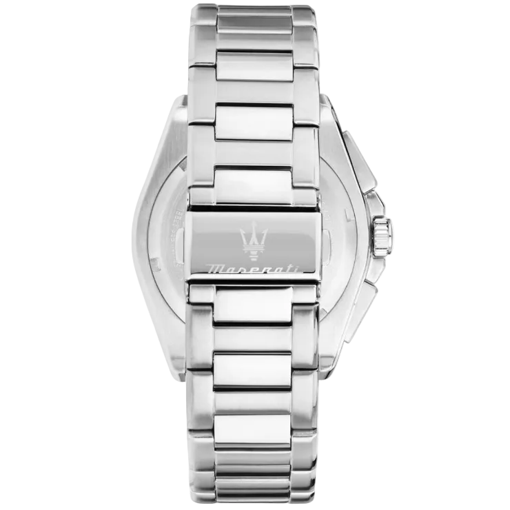Maserati Velocita Chrono Silver Dual-Strap Watch