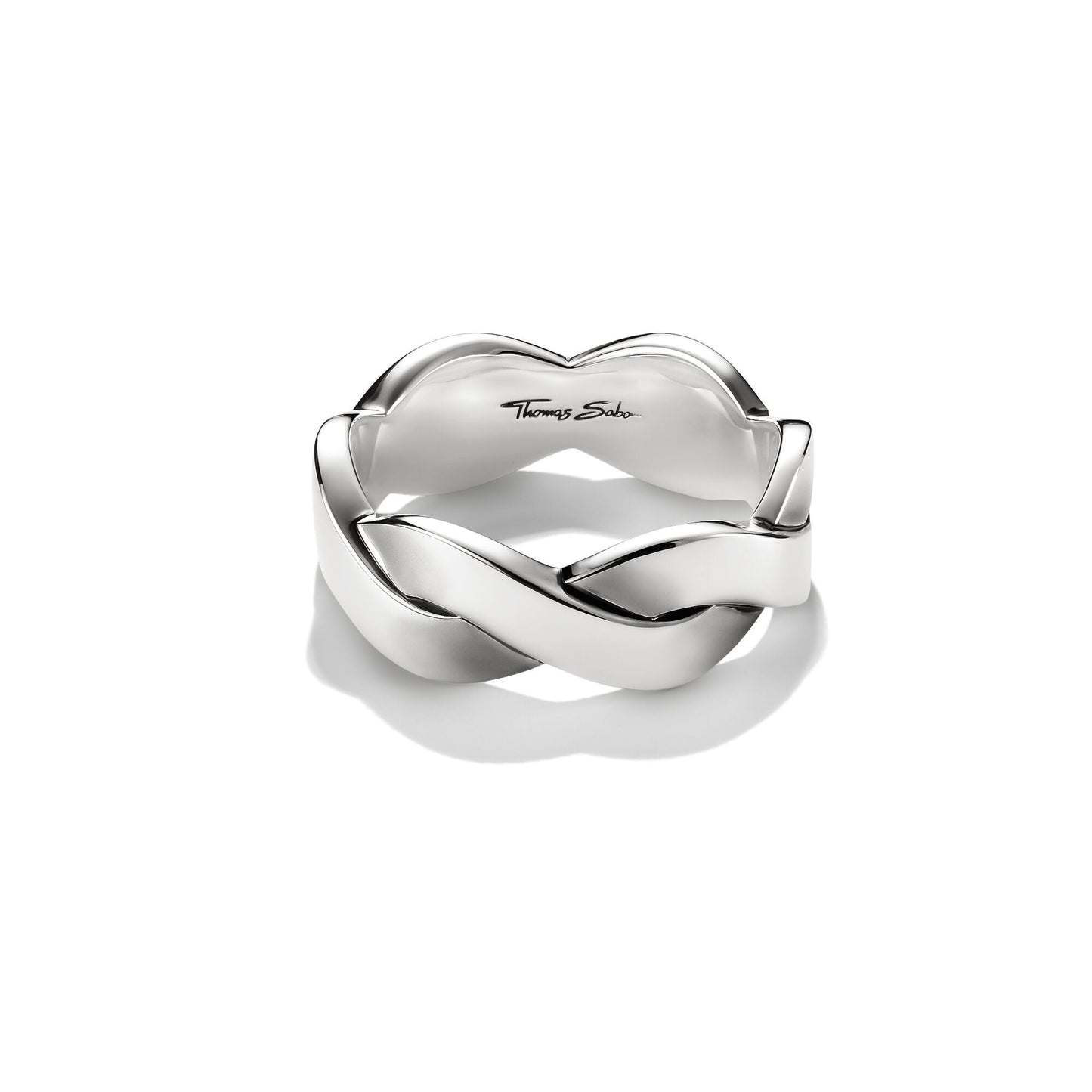 THOMAS SABO Band Ring with Braided Structure