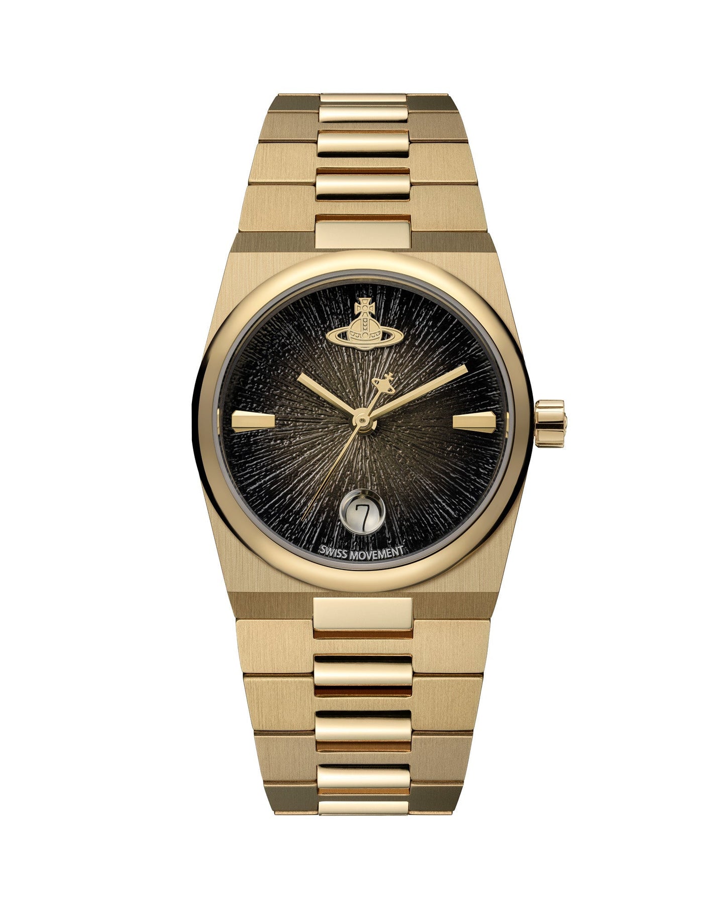 Vivienne Westwood The Hoxton 28mm Gold Strap Watch