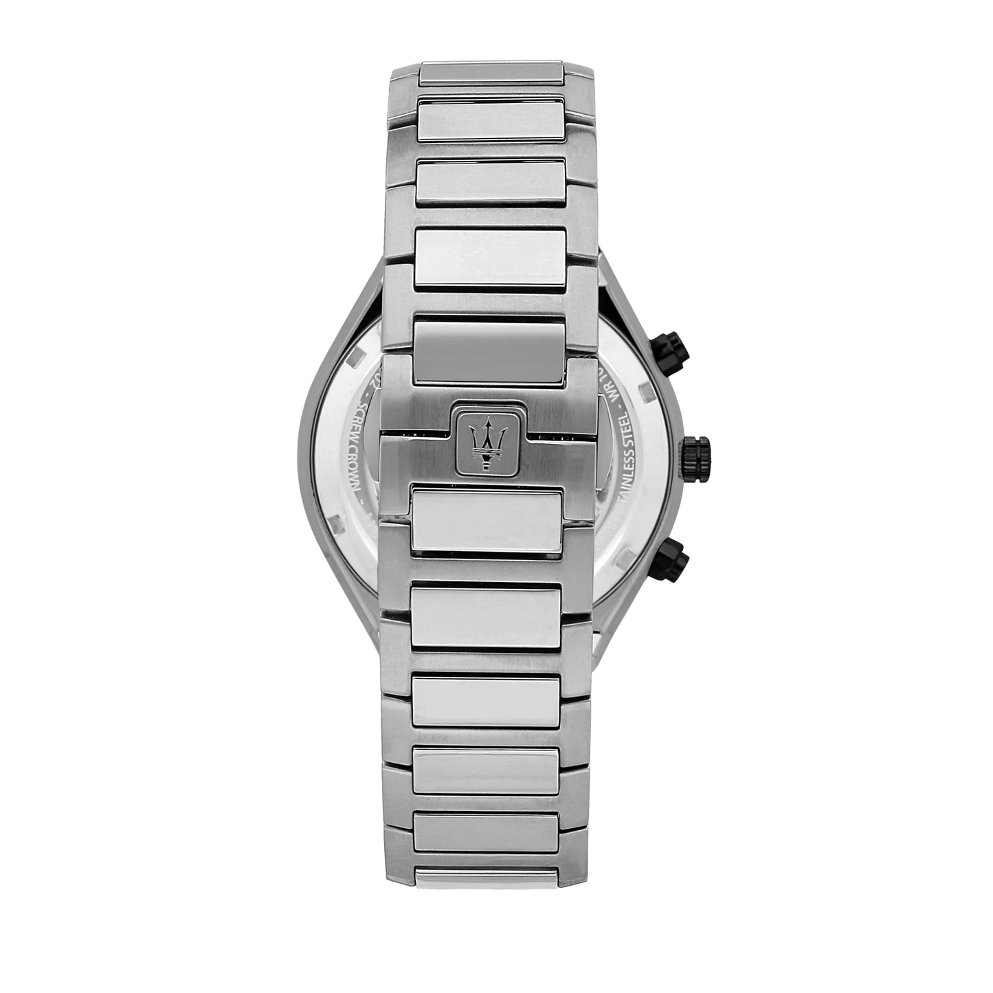 Maserati Stile Silver Chronograph Watch