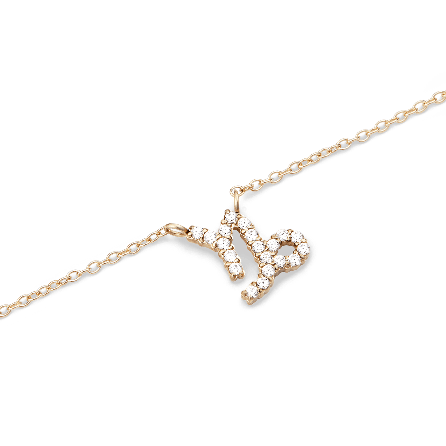Daniel Wellington Zodiac Crystal Necklace Gold