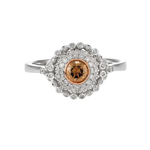 Constellation Chocolate Diamond Ring