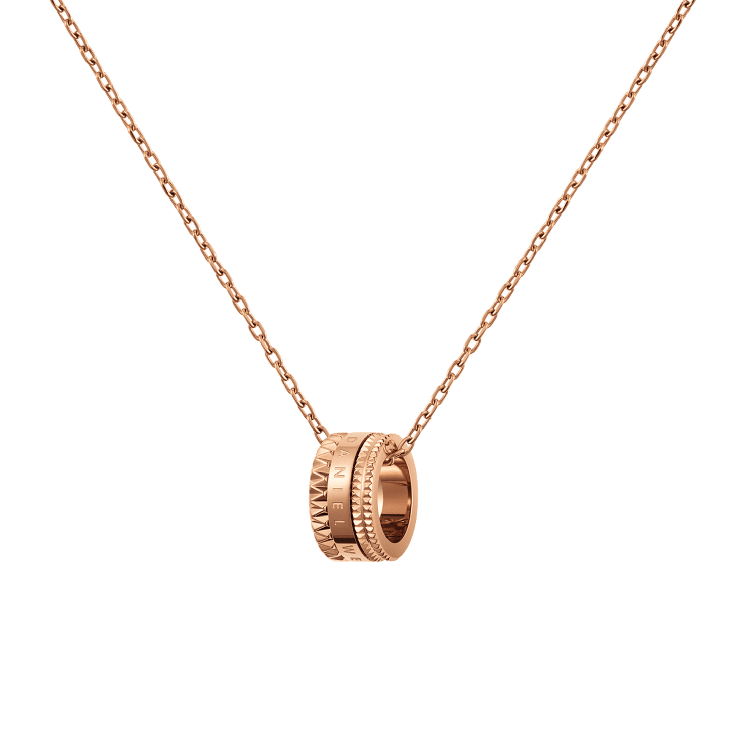 Daniel Wellington Elevation Necklace Rose Gold
