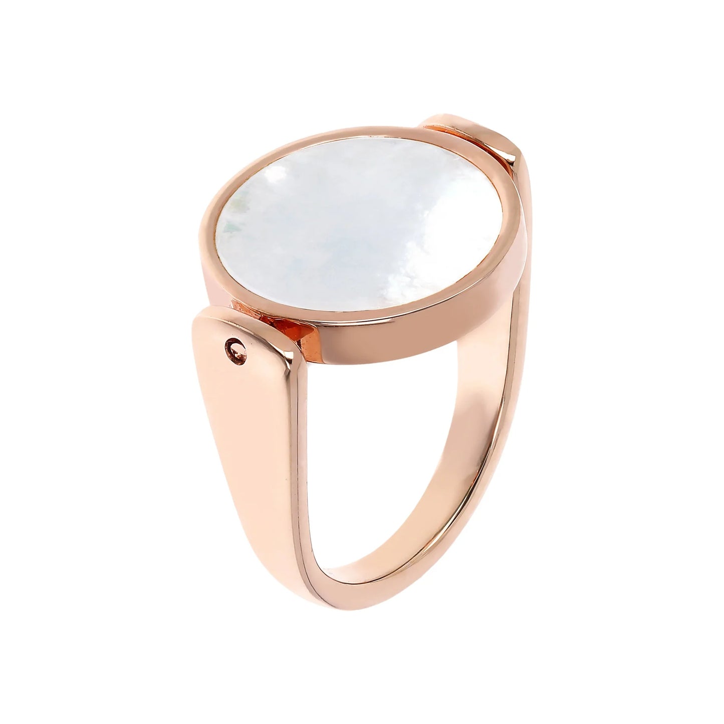 Bronzallure 'Alba' Mini Reversible Ring