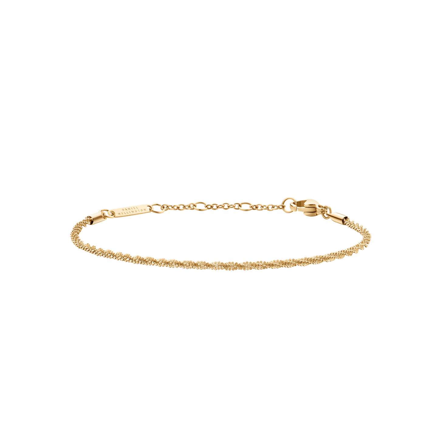 Daniel Wellington Elan Twisted Chain Bracelet Gold