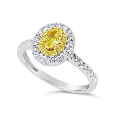 Solara Yellow Diamond Ring