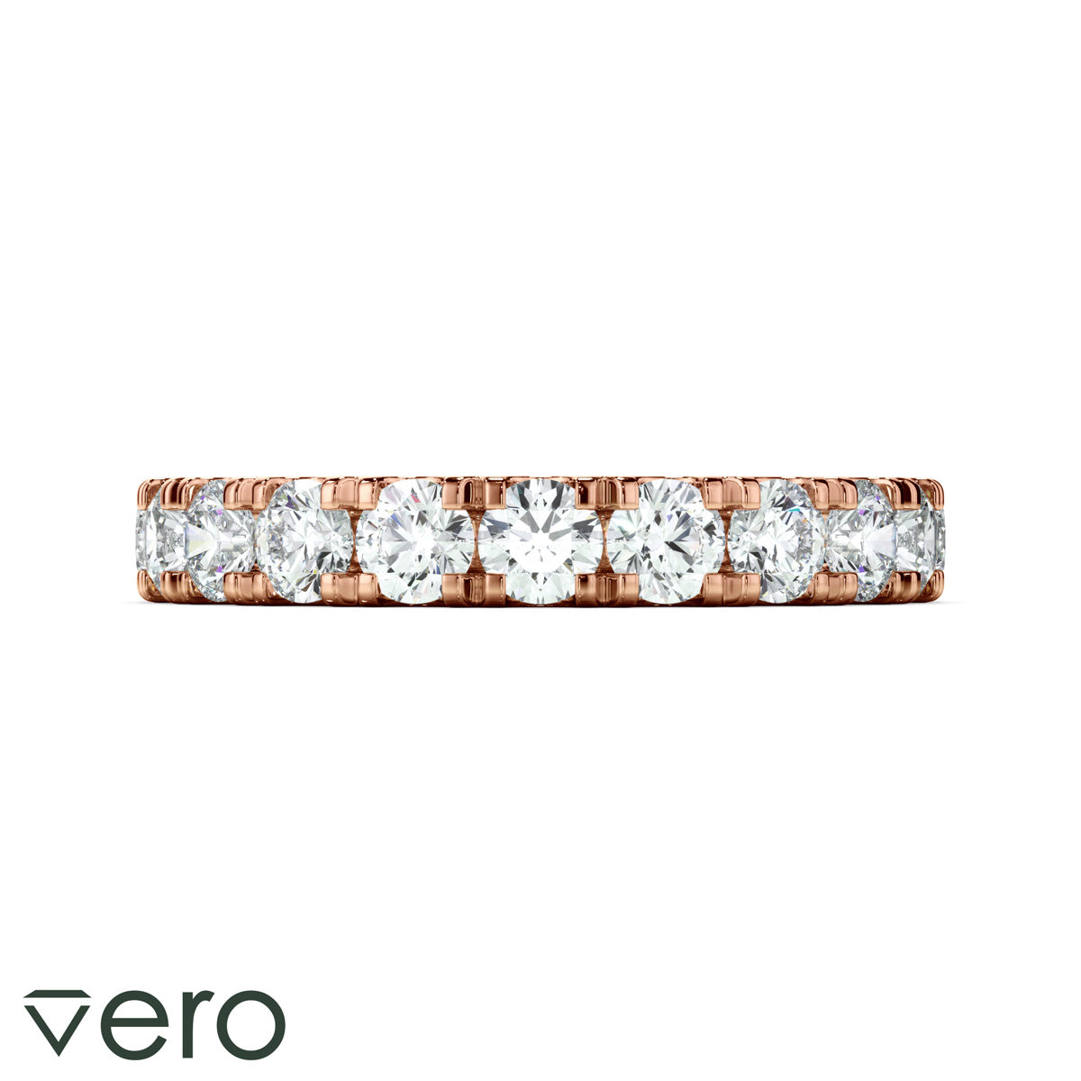 1.9ct Round Brilliant Cut Lab Grown Diamond Anniversary Ring
