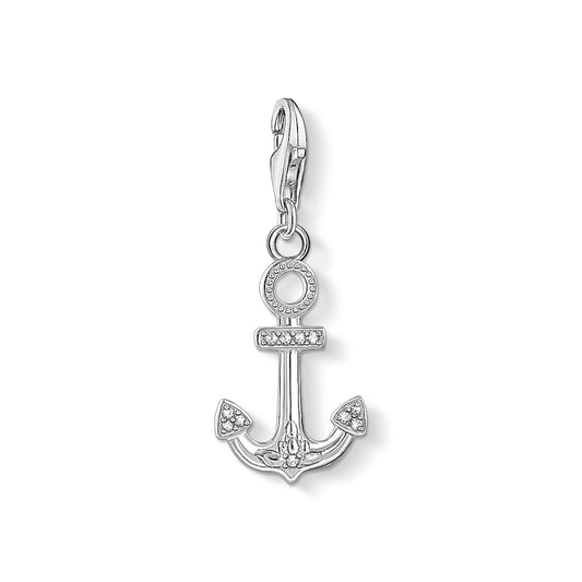 Thomas Sabo Sterling Silver Anchor Of Love Charm Pendant