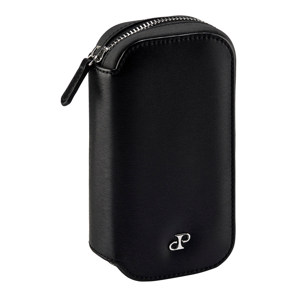 Wolf Philipp 2 Piece Watch Zip Case Black