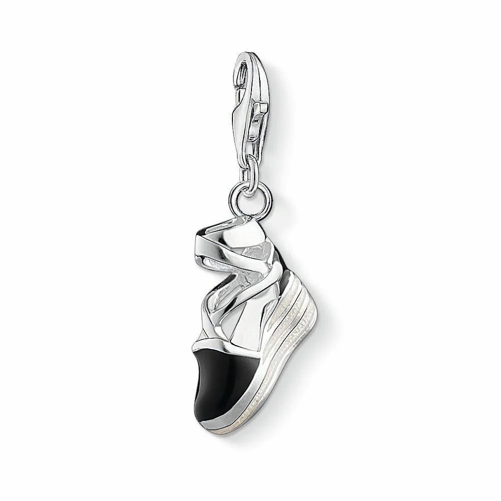 Thomas Sabo Black Espadrille Charm