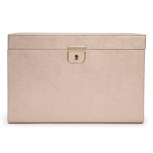 Wolf Palermo Large Jewellery Box Rose Gold