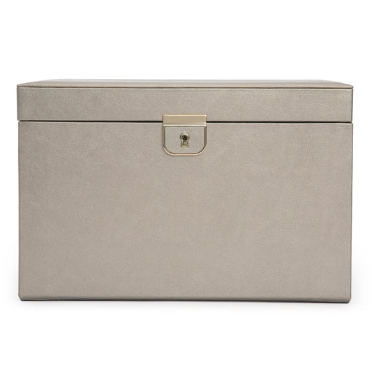 Wolf Palermo Large Jewellery Box Pewter