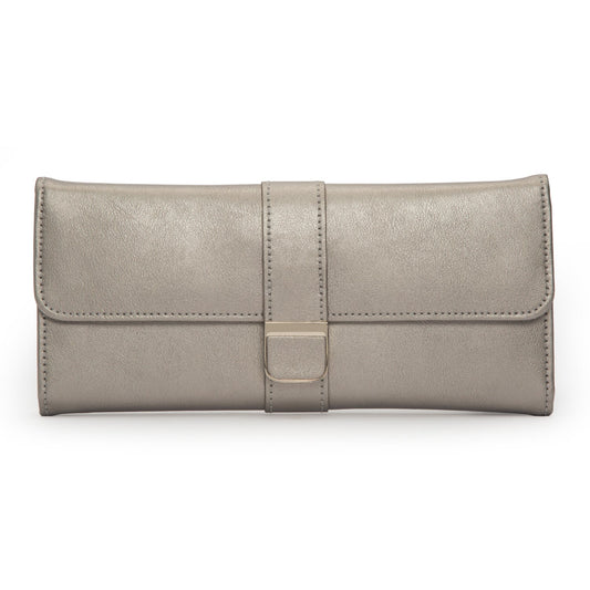 Wolf Palermo Jewellery Roll Pewter