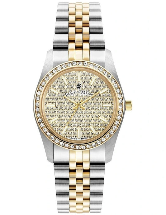 Jacques du Manoir Inspiration Glamour Watch Two Tone