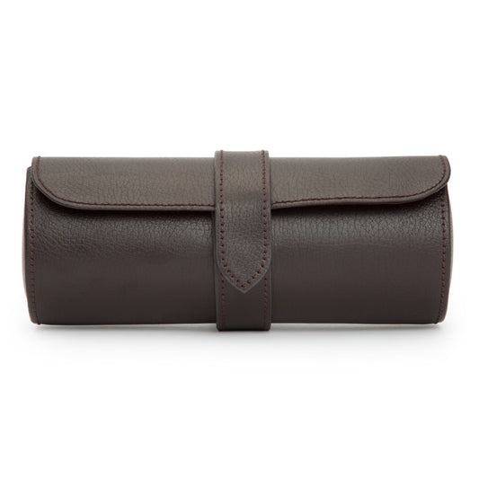 Wolf Blake Watch Roll Brown