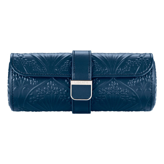 WOLF x Liberty Triple Watch Roll - Navy