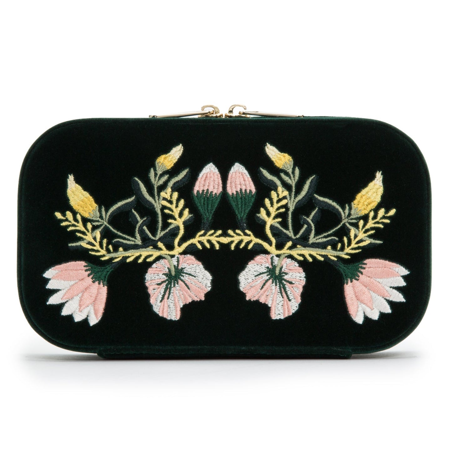 Wolf Zoe Travel Zip Case Forest Green