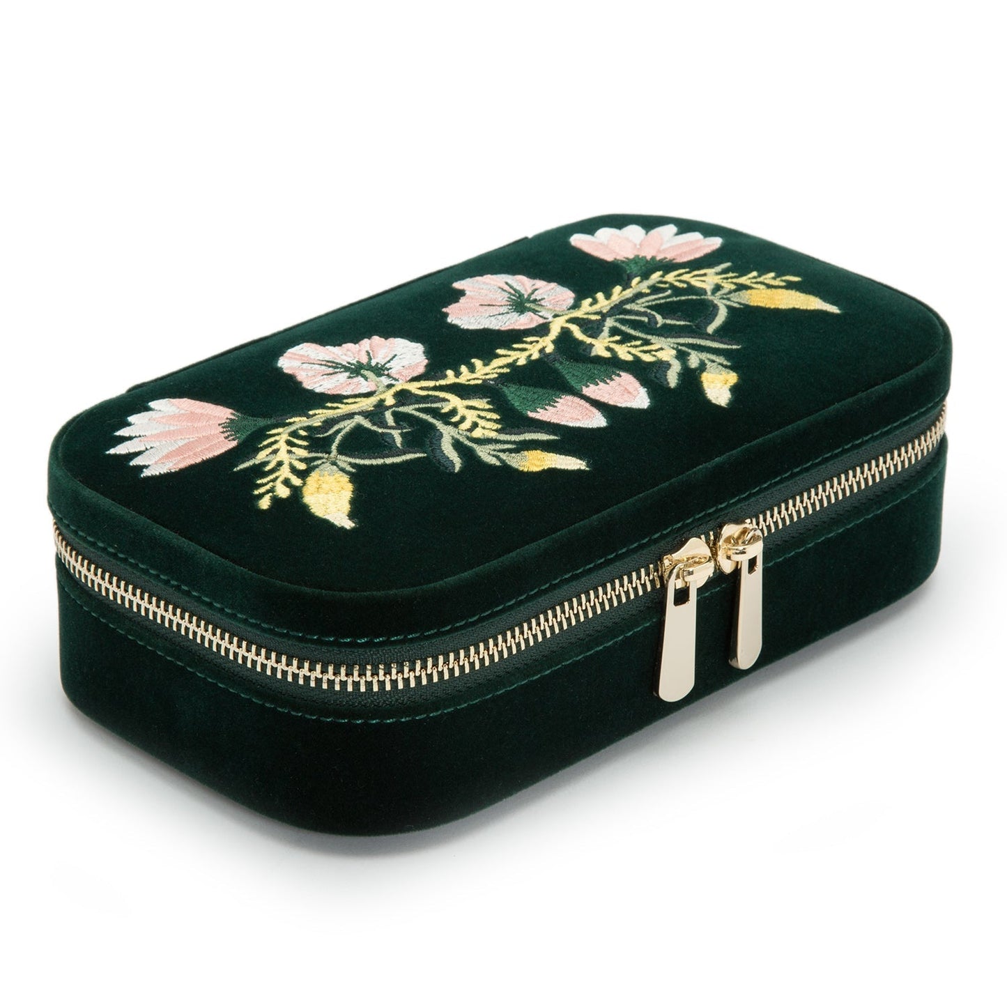 Wolf Zoe Travel Zip Case Forest Green