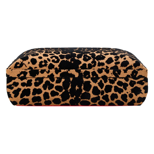 WOLF Savanna Leopard Print Medium Jewellery Box