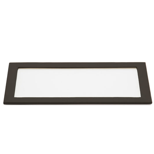 Wolf Vault Tray Glass Lid Black