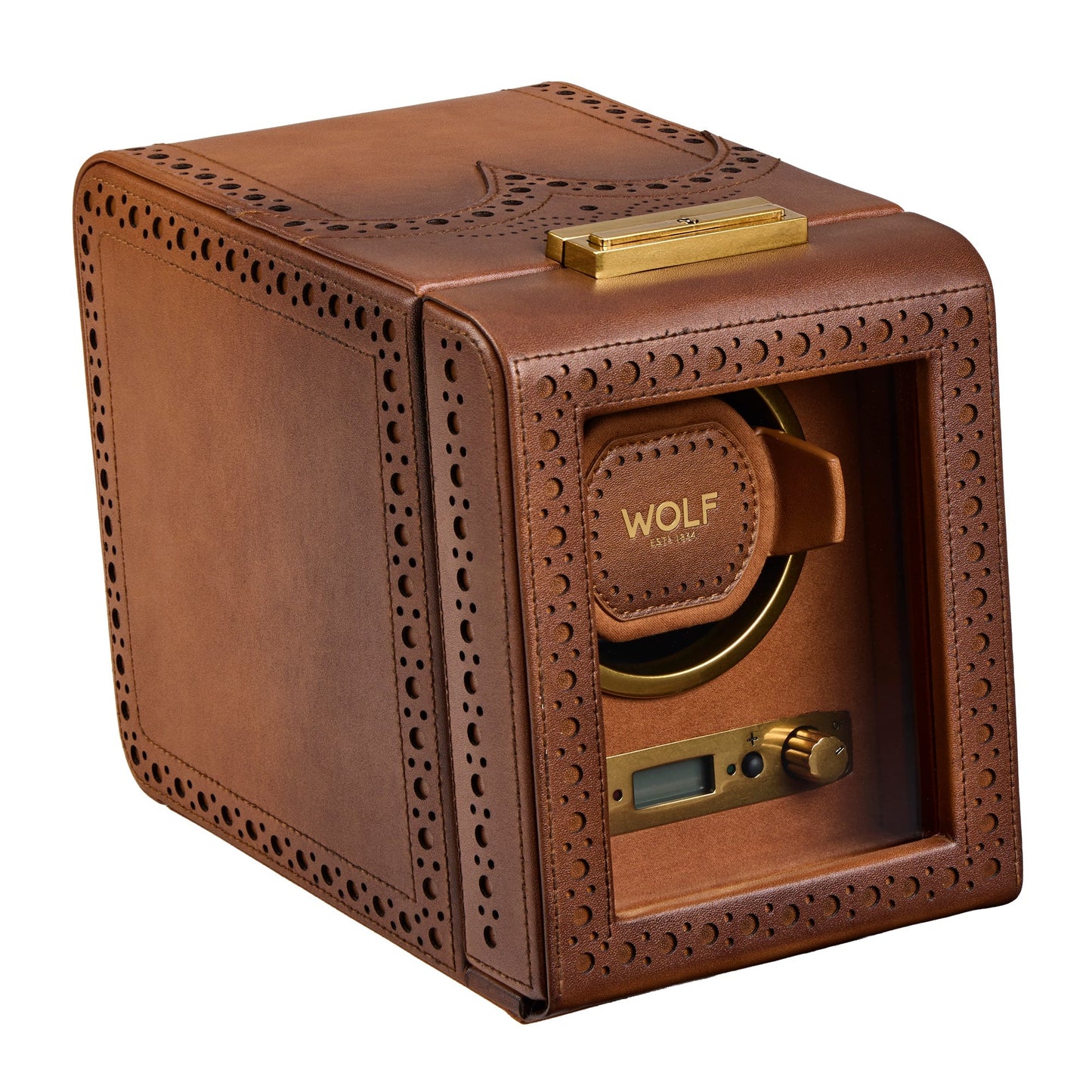 WOLF Brogue Single Watch Winder