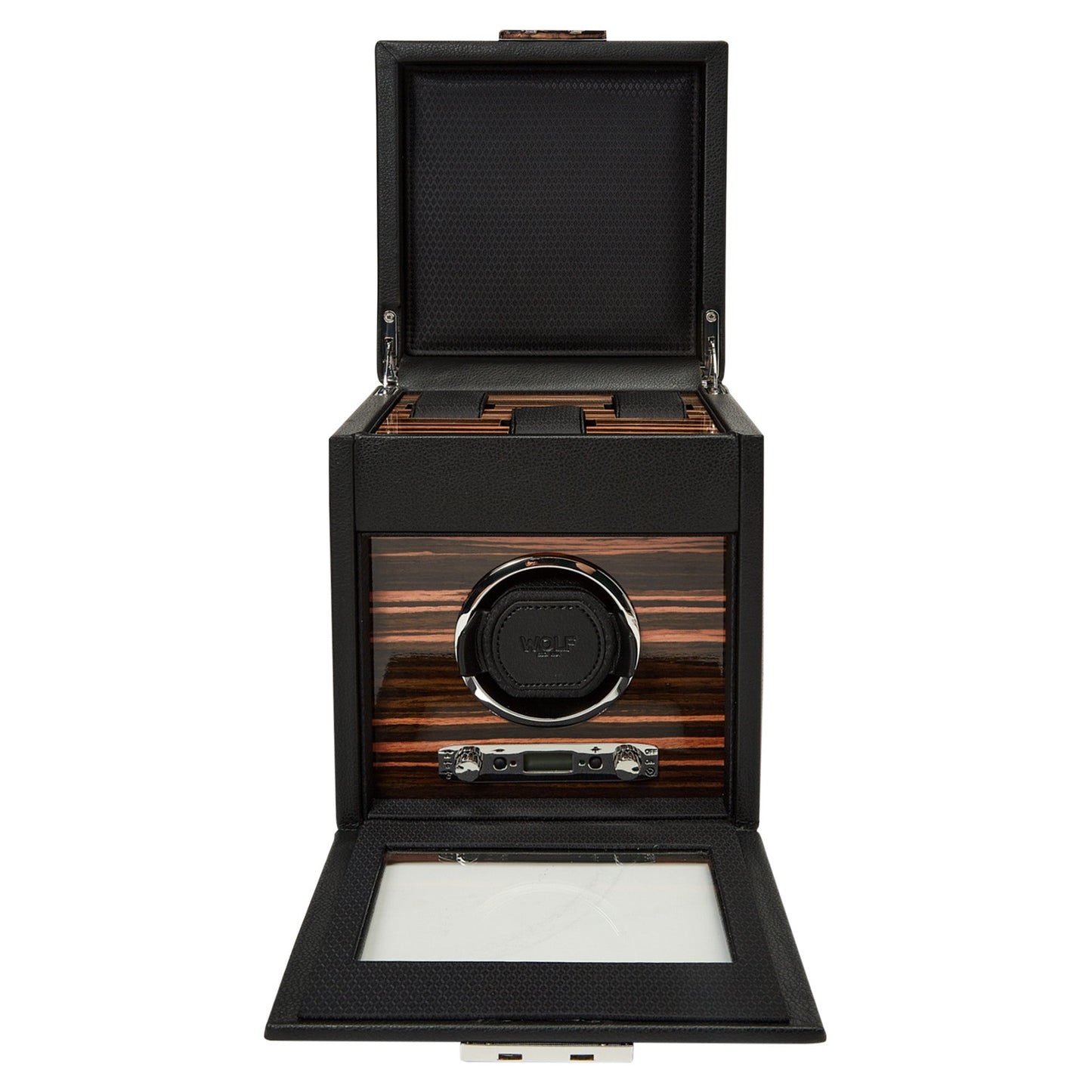 Wolf Roadster Single Winder with Storage Black