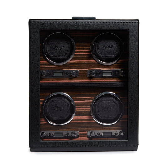 Wolf Roadster 4 Piece Winder Black